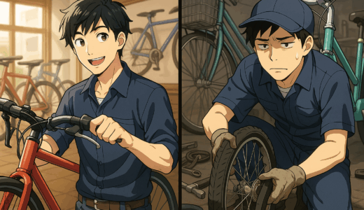 【採用ミスマッチ事例】松本サイクルサービス（自転車整備・販売スタッフ）で24％が早期退職！メカニックイメージギャップを可視化する３つの対策